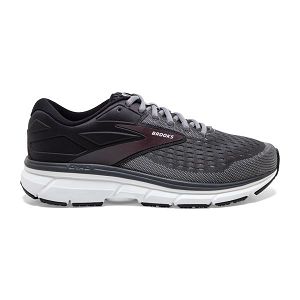 Brooks Dyad 11 Road Running Shoes - Mens, Black/Grey/White | IE-SPL946752